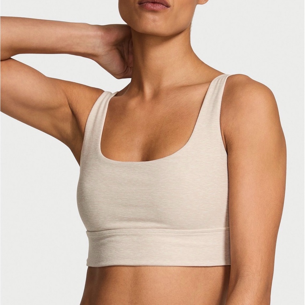 VSX Cream longline Sports Bra